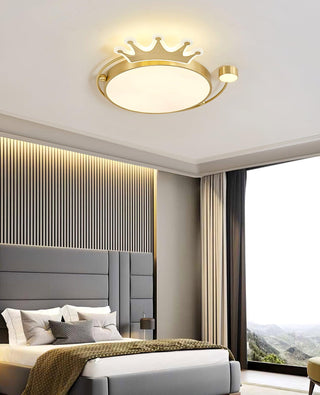 Aloror Lampe Plafonnier Classique Art Couronne
