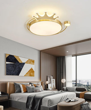 Aloror Lampe Plafonnier Classique Art Couronne