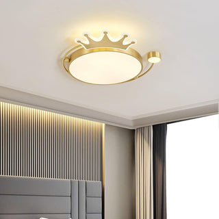 Aloror Lampe Plafonnier Classique Art Couronne