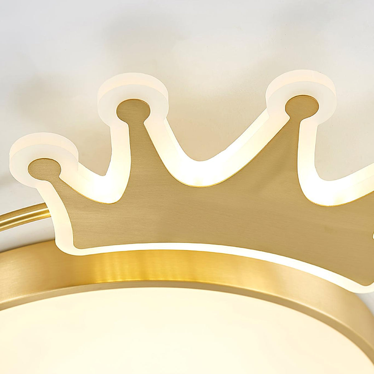 Iselana Lampe Plafonnier Classique Art Couronne