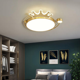 Aloror Lampe Plafonnier Classique Art Couronne