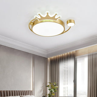 Aloror Lampe Plafonnier Classique Art Couronne