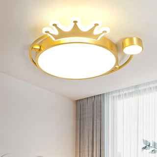 Aloror Lampe Plafonnier Classique Art Couronne