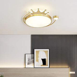 Aloror Lampe Plafonnier Classique Art Couronne