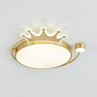 Aloror Lampe Plafonnier Classique Art Couronne
