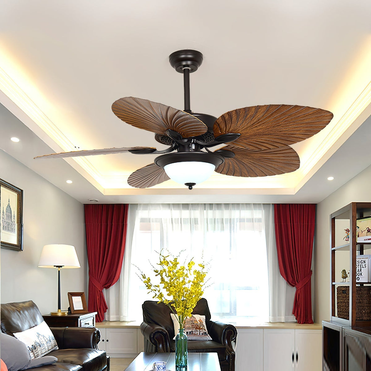 Viraalel Ventilateur de Plafond Lumineux