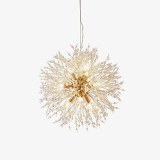 Lustra Lustre Cristal Pissenlit avec Cristaux