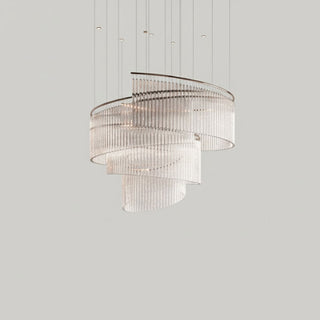 Rivella Cascade Fringe Chandelier-Neutral Decor