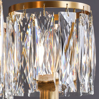 Zephyr Lustre En Cristal Et Laiton à Motif D'oiseau Créatif Individuel