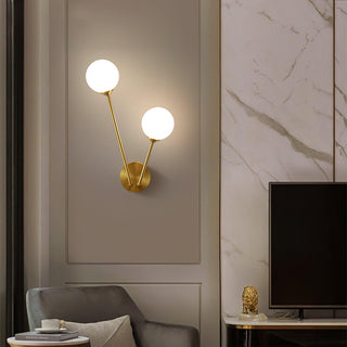 Joshua Applique Murale Luxe en Laiton