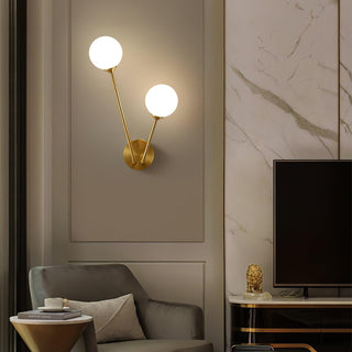 Joshua Applique Murale Luxe en Laiton