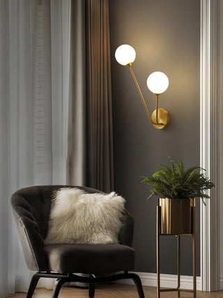 Joshua Applique Murale Luxe en Laiton