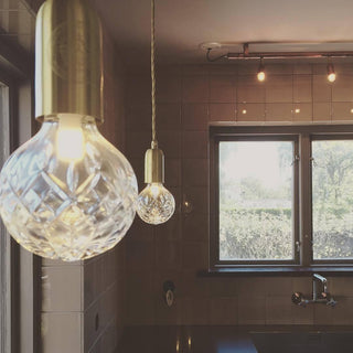 Vireo Lampe Suspendue Ampoule en Cristal
