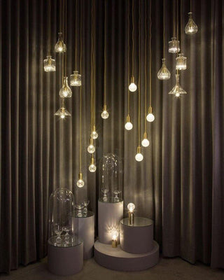 Vireo Lampe Suspendue Ampoule en Cristal