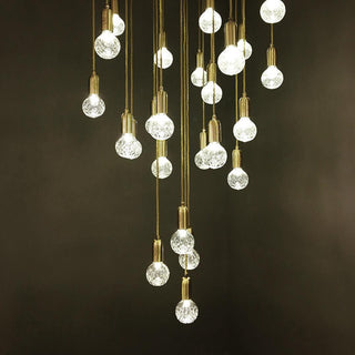 Vireo Lampe Suspendue Ampoule en Cristal