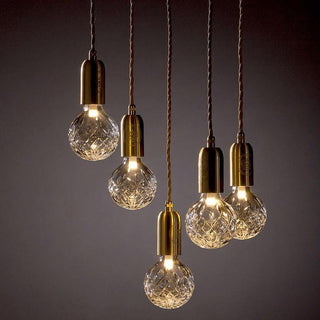 Vireo Lampe Suspendue Ampoule en Cristal