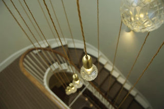 Vireo Lampe Suspendue Ampoule en Cristal