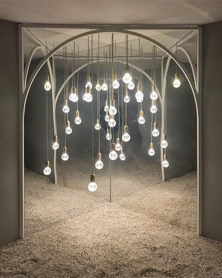 Vireo Lampe Suspendue Ampoule en Cristal