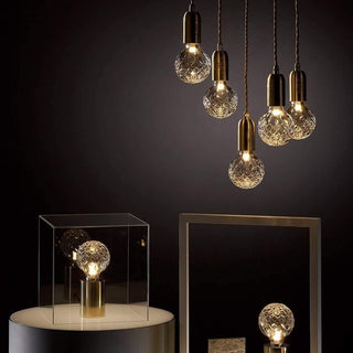 Vireo Lampe Suspendue Ampoule en Cristal