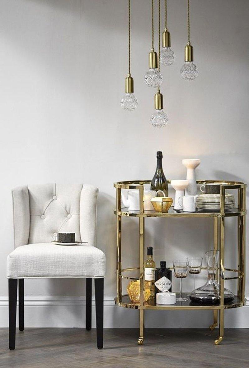 Vireo Lampe Suspendue Ampoule en Cristal