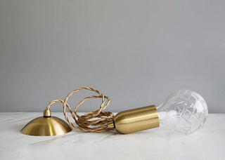 Vireo Lampe Suspendue Ampoule en Cristal