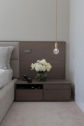 Vireo Lampe Suspendue Ampoule en Cristal
