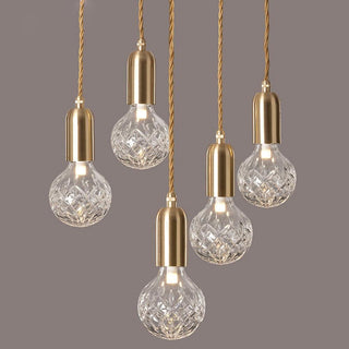 Vireo Lampe Suspendue Ampoule en Cristal