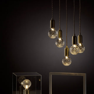 Vireo Lampe Suspendue Ampoule en Cristal