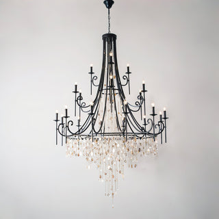 Errina Lustre Postmoderne Luxe Coquille Cristal