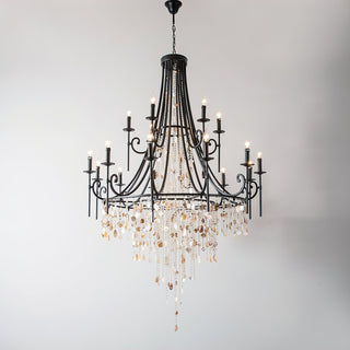 Errina Lustre Postmoderne Luxe Coquille Cristal