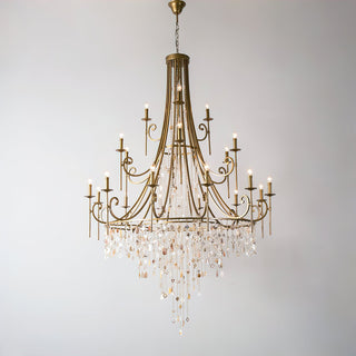 Errina Lustre Postmoderne Luxe Coquille Cristal