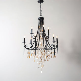 Errina Lustre Postmoderne Luxe Coquille Cristal