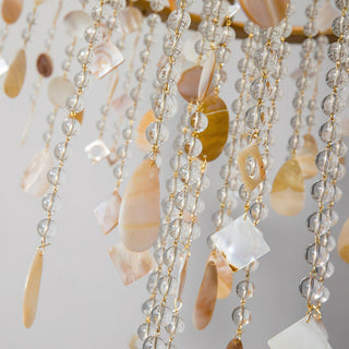 Errina Lustre Postmoderne Luxe Coquille Cristal