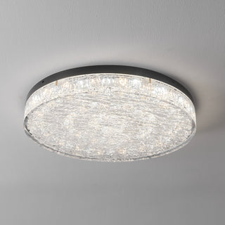 Zemara Plafonnier en Résine Cristal Luxe