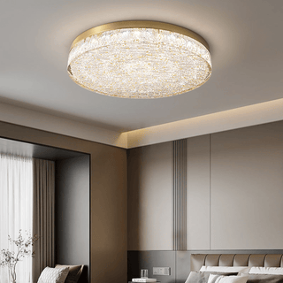 Zemara Plafonnier en Résine Cristal Luxe