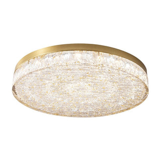Zemara Plafonnier en Résine Cristal Luxe