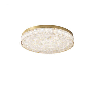 Zemara Plafonnier en Résine Cristal Luxe