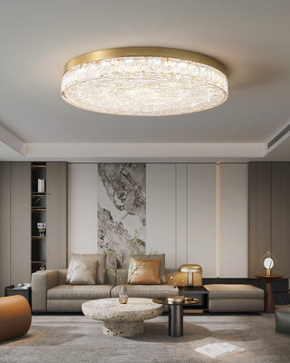 Zemara Plafonnier en Résine Cristal Luxe