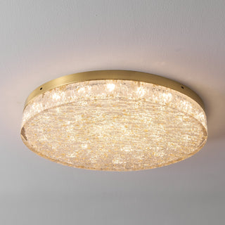 Zemara Plafonnier en Résine Cristal Luxe