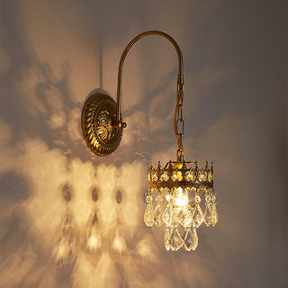 Ivmarila Applique Murale Art Nordique Couronne en Cristal