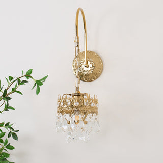 Ivmarila Applique Murale Art Nordique Couronne en Cristal