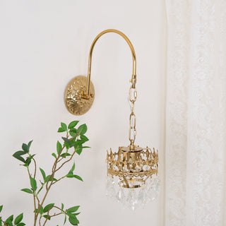 Ivmarila Applique Murale Art Nordique Couronne en Cristal