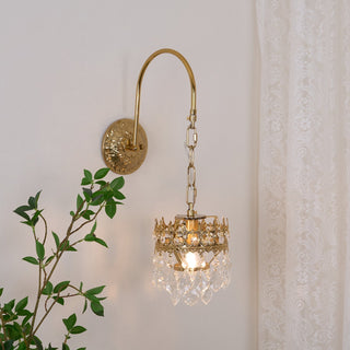 Ivmarila Applique Murale Art Nordique Couronne en Cristal