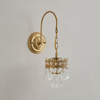 Ivmarila Applique Murale Art Nordique Couronne en Cristal