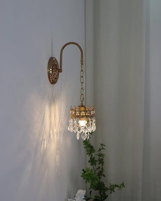 Ivmarila Applique Murale Art Nordique Couronne en Cristal