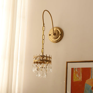 Ivmarila Applique Murale Art Nordique Couronne en Cristal