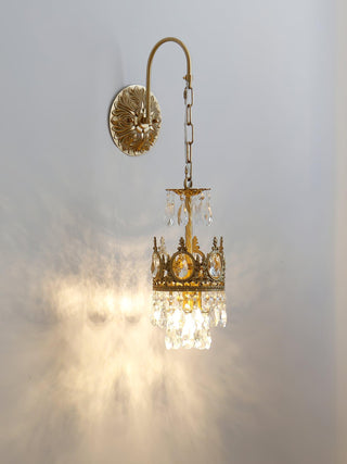 Cristal Crown Applique Murale en Cristal
