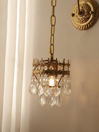 Ivmarila Applique Murale Art Nordique Couronne en Cristal