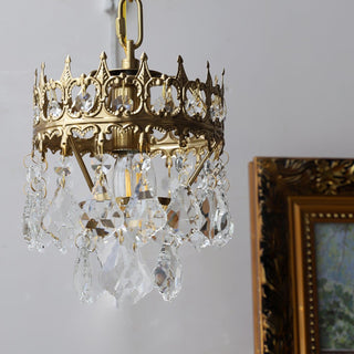 Ivmarila Applique Murale Art Nordique Couronne en Cristal