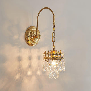 Ivmarila Applique Murale Art Nordique Couronne en Cristal